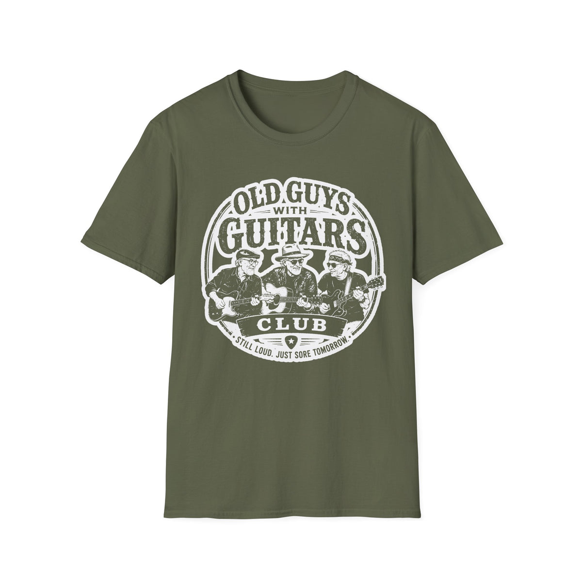 Old Guys With Guitars T-Shirt