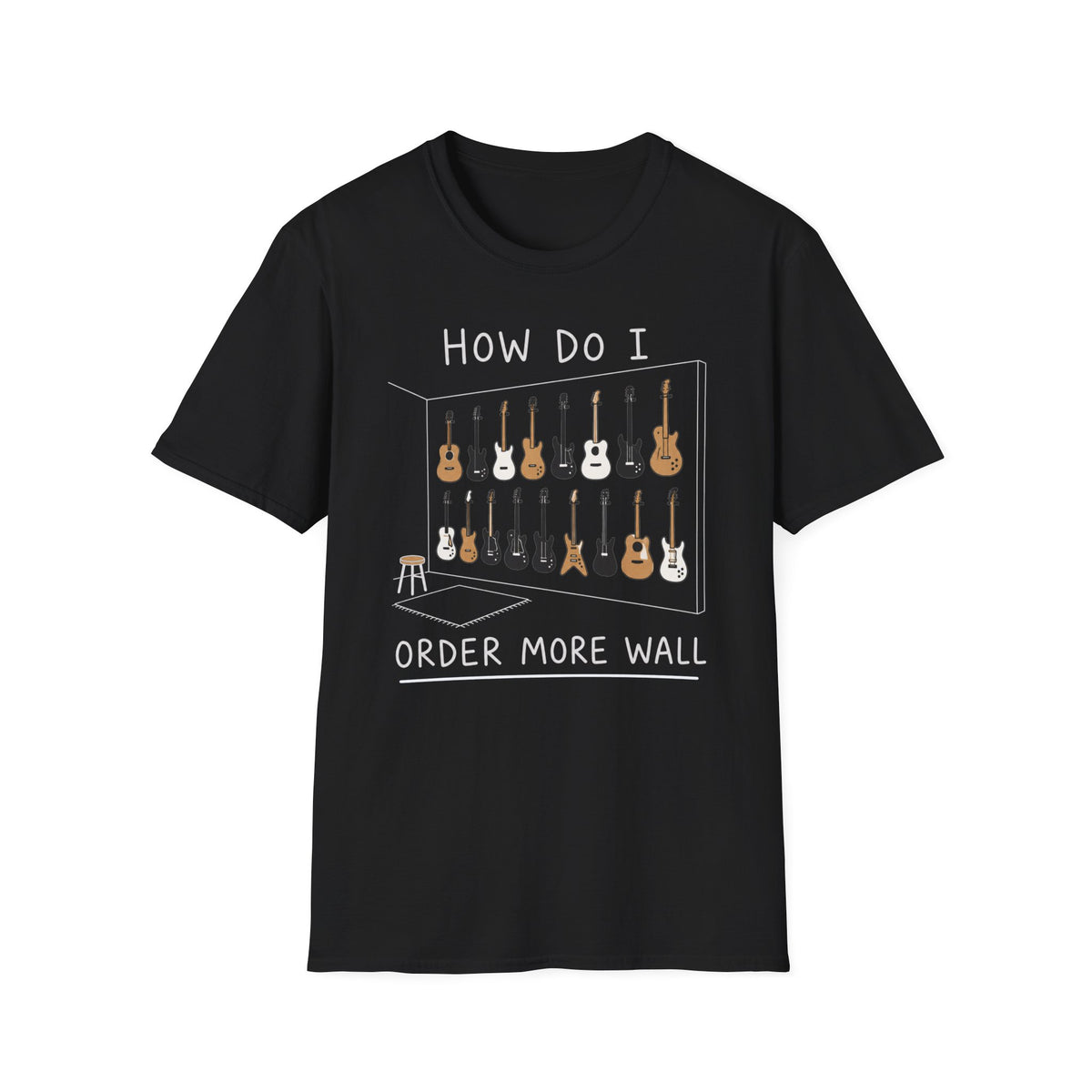 How Do I Order More Wall Line-Art T-Shirt