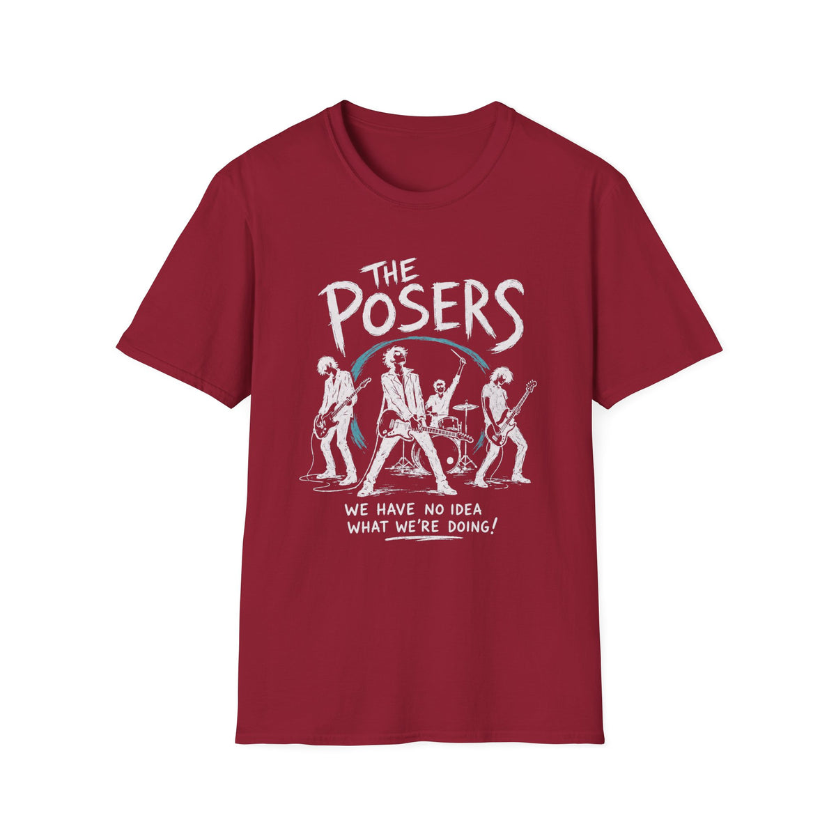 The Posers Band T-Shirt