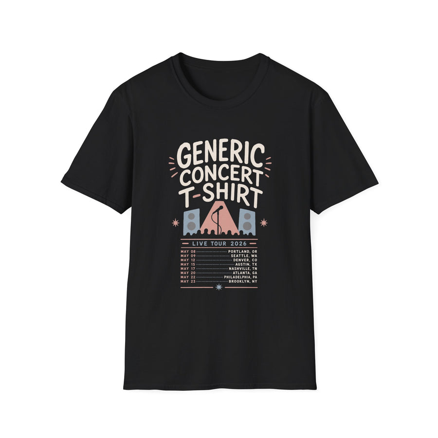 Generic Concert T‑Shirt