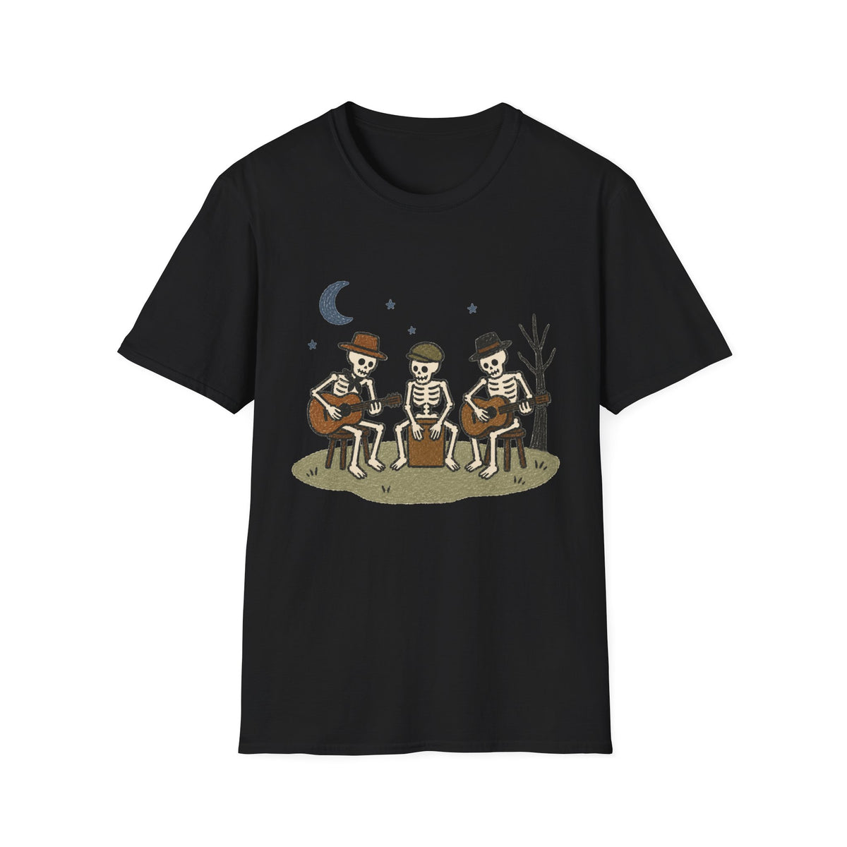 Skeleton Band T‑Shirt