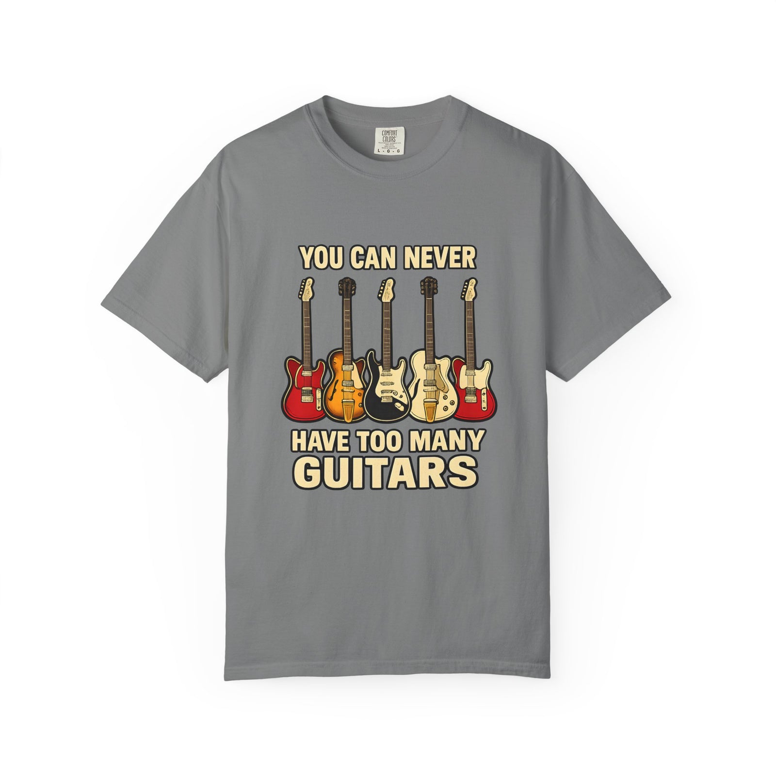 Too Many Guitars T‑Shirt