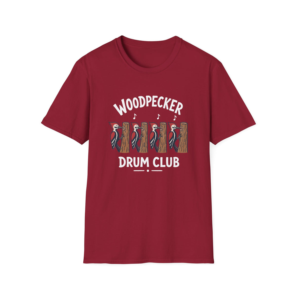 Woodpecker Drum Club T-Shirt
