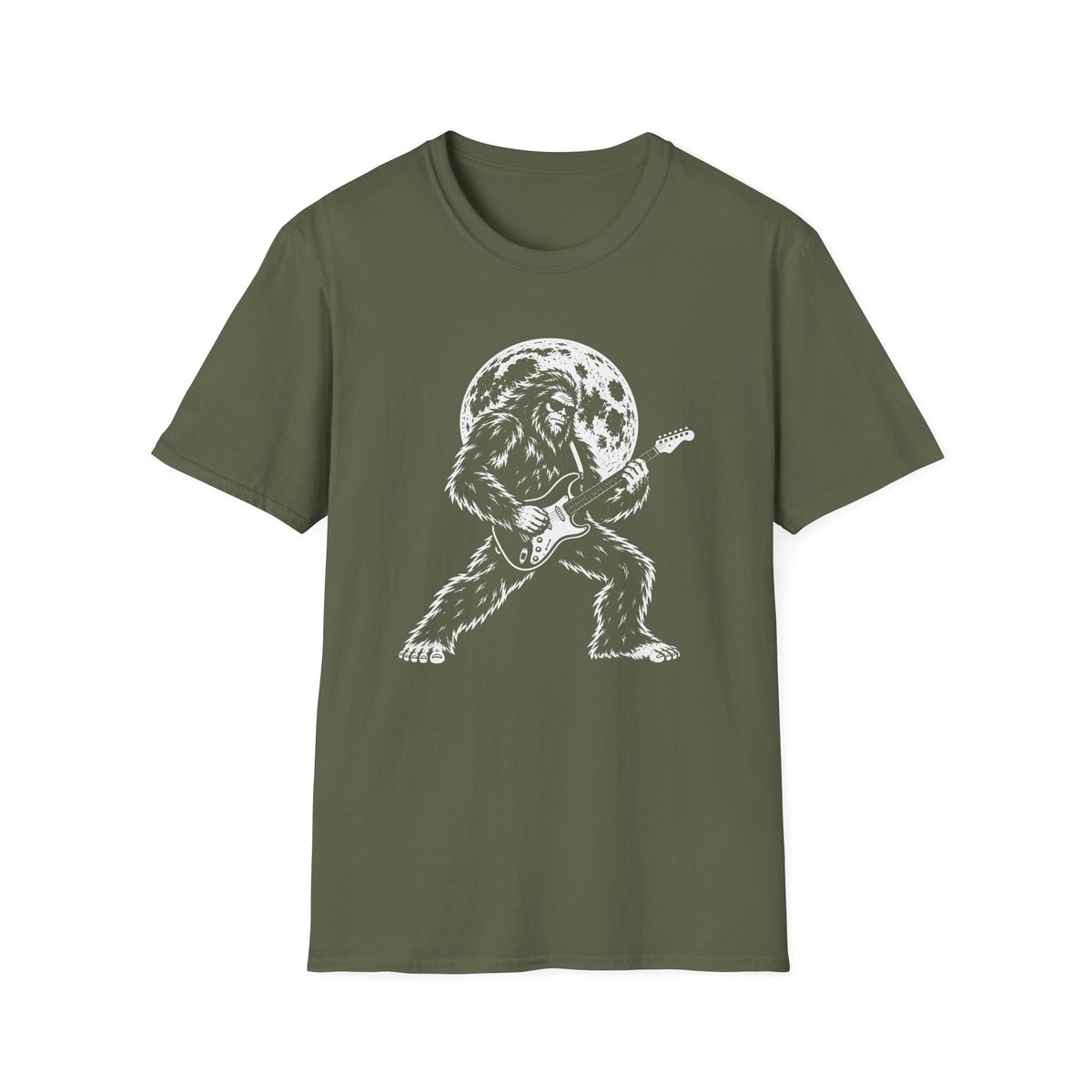 Bigfoot Guitar T-Shirt
