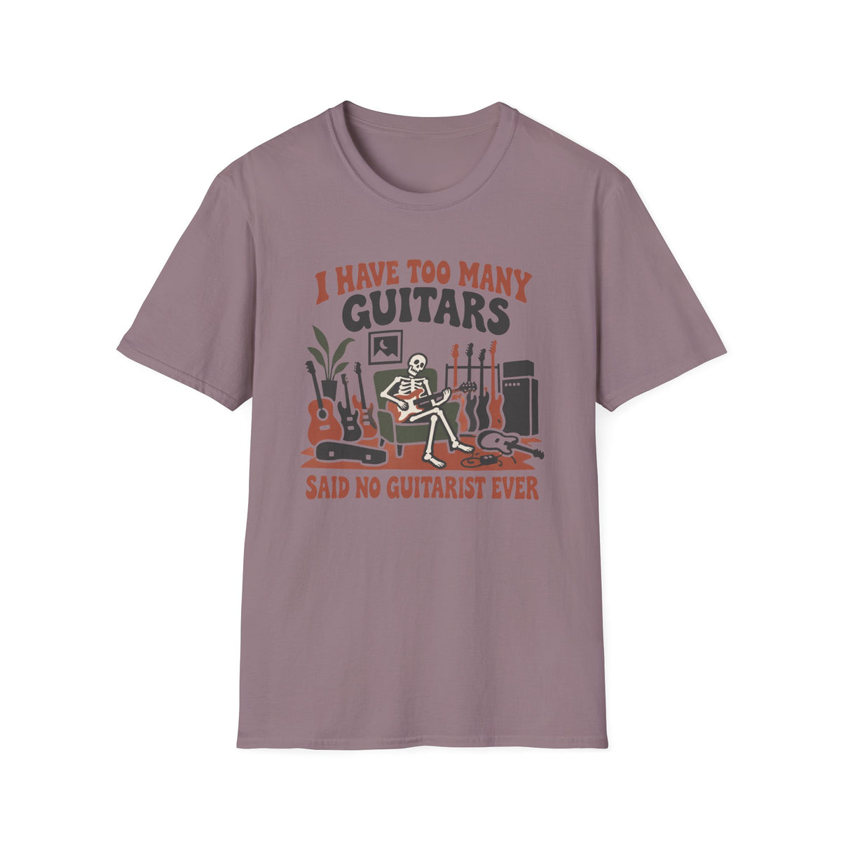 Too Many Guitars T‑Shirt