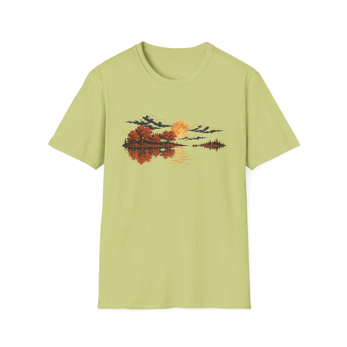 Guitar Nature Reflection T-Shirt