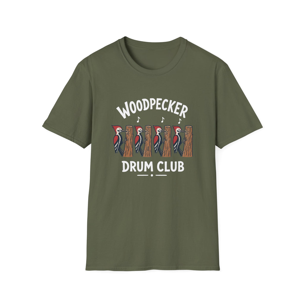 Woodpecker Drum Club T-Shirt