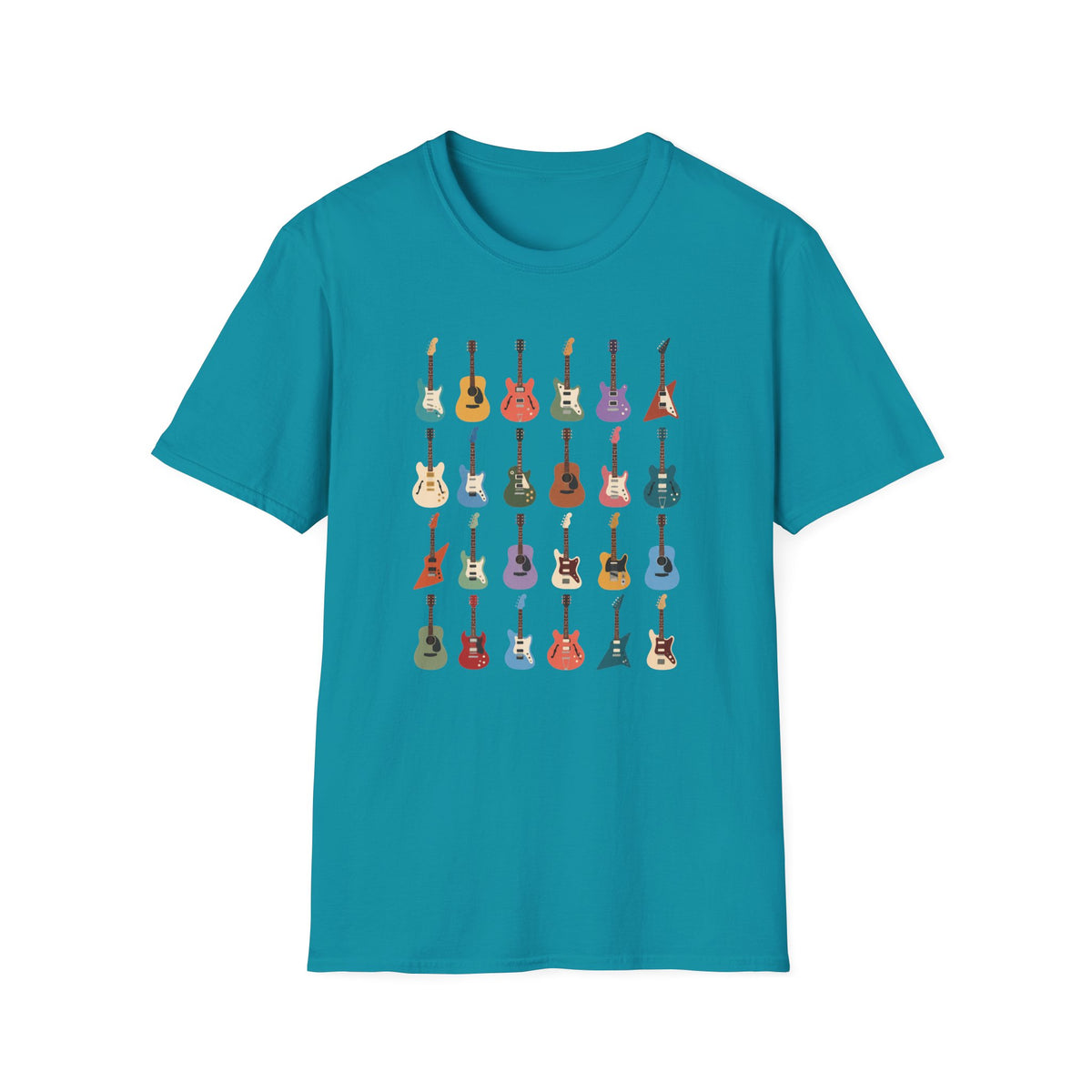 Guitars Grid T-Shirt