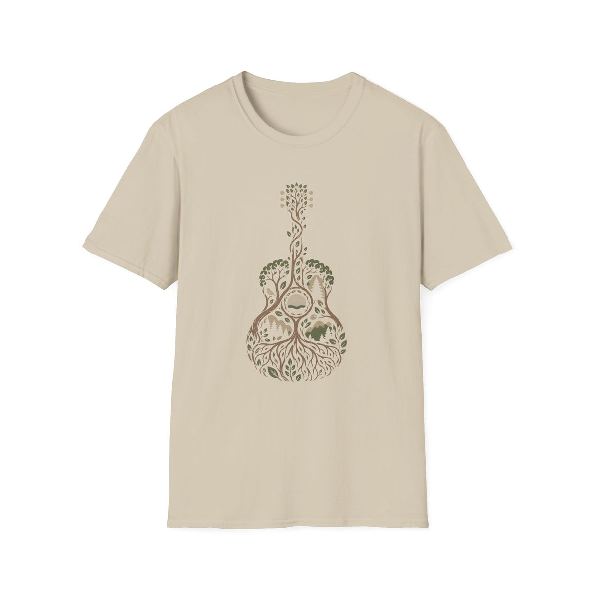 Nature Guitar T‑Shirt