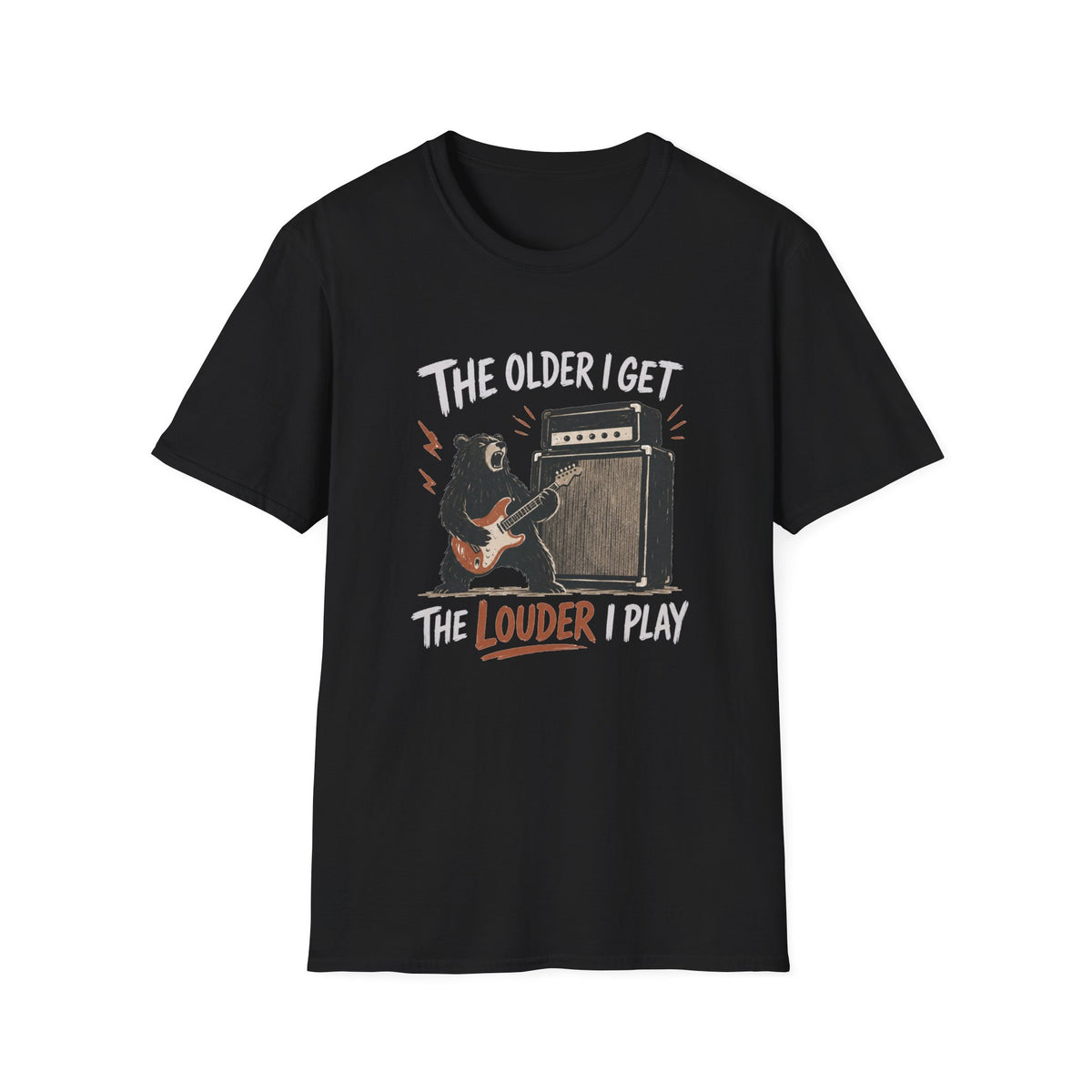 The Older I Get The Louder I Play T-Shirt