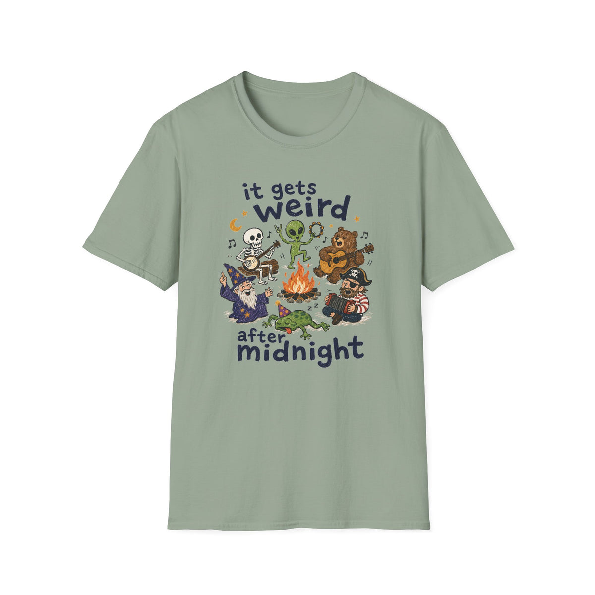 It Gets Weird After Midnight T-Shirt