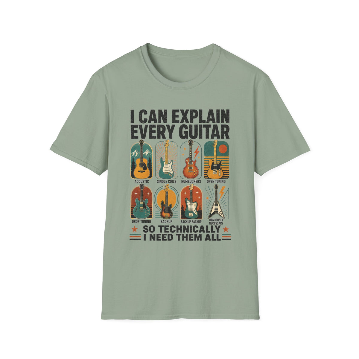 I Can Explain Every Guitar T‑Shirt