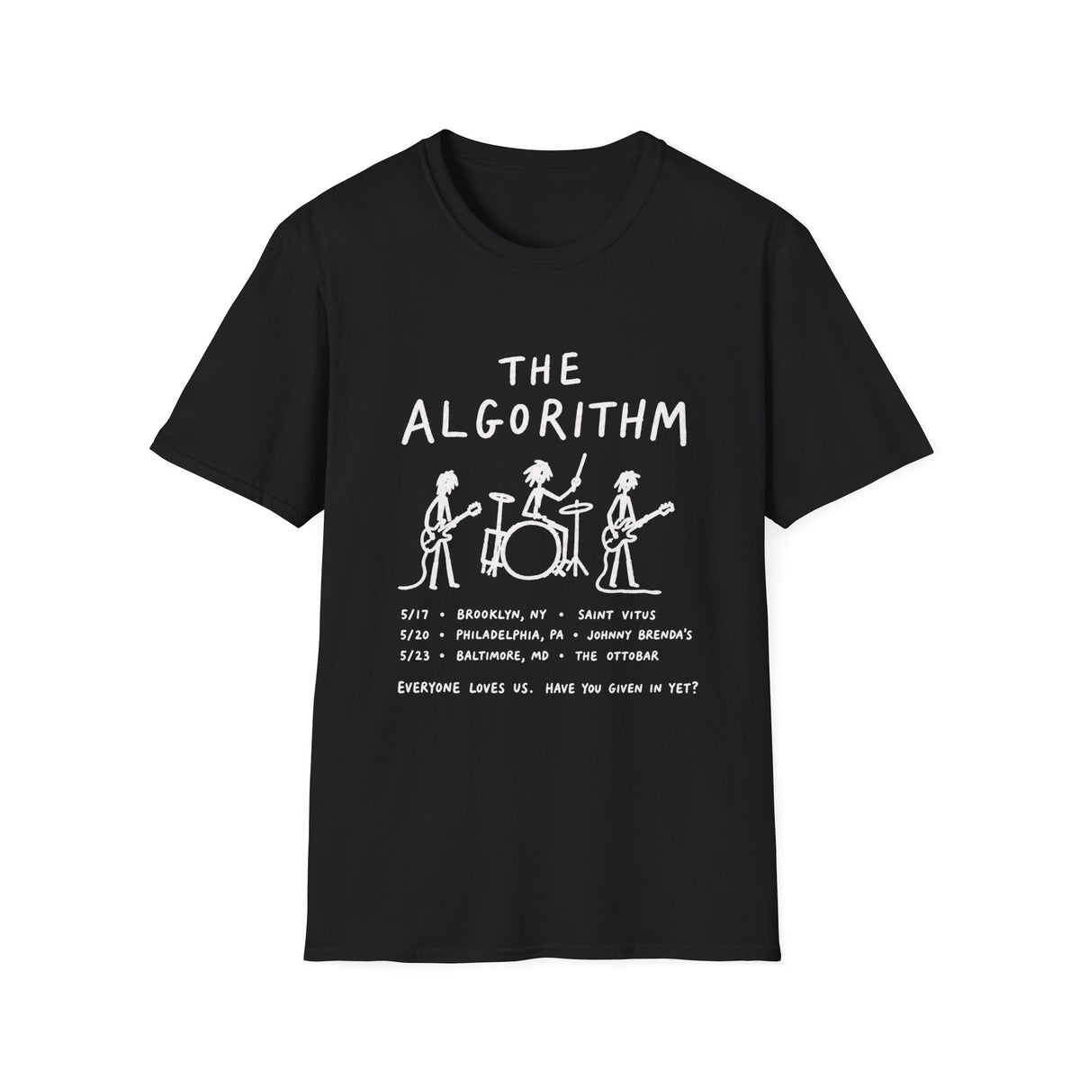 The Algorithm Band T-Shirt