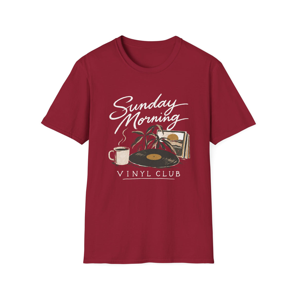 Sunday Morning Vinyl T-Shirt