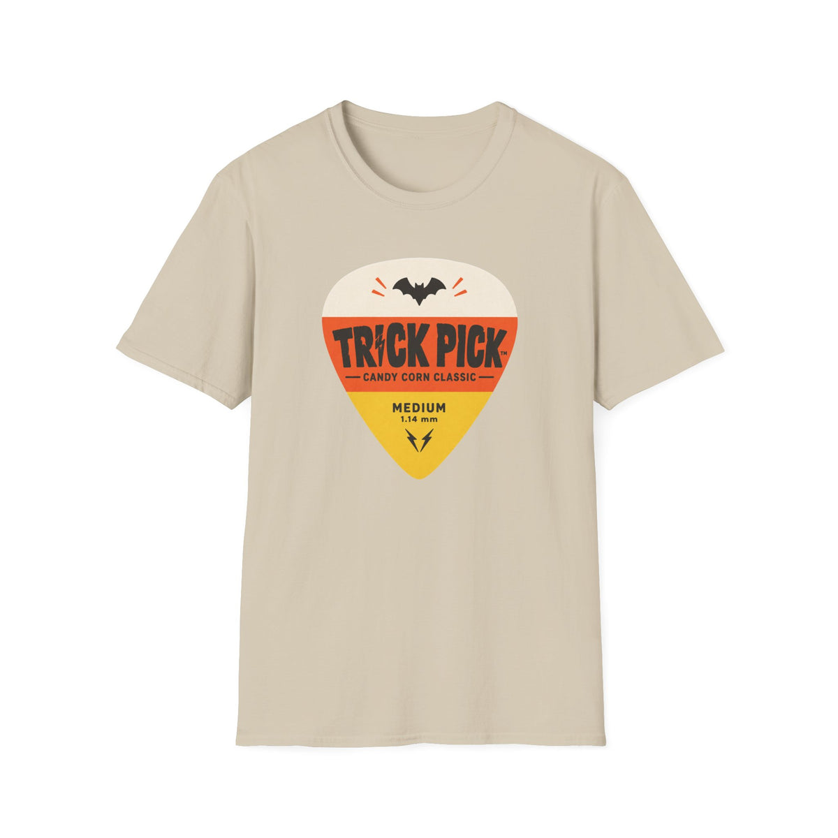 Candy Corn Guitar Pick T-Shirt