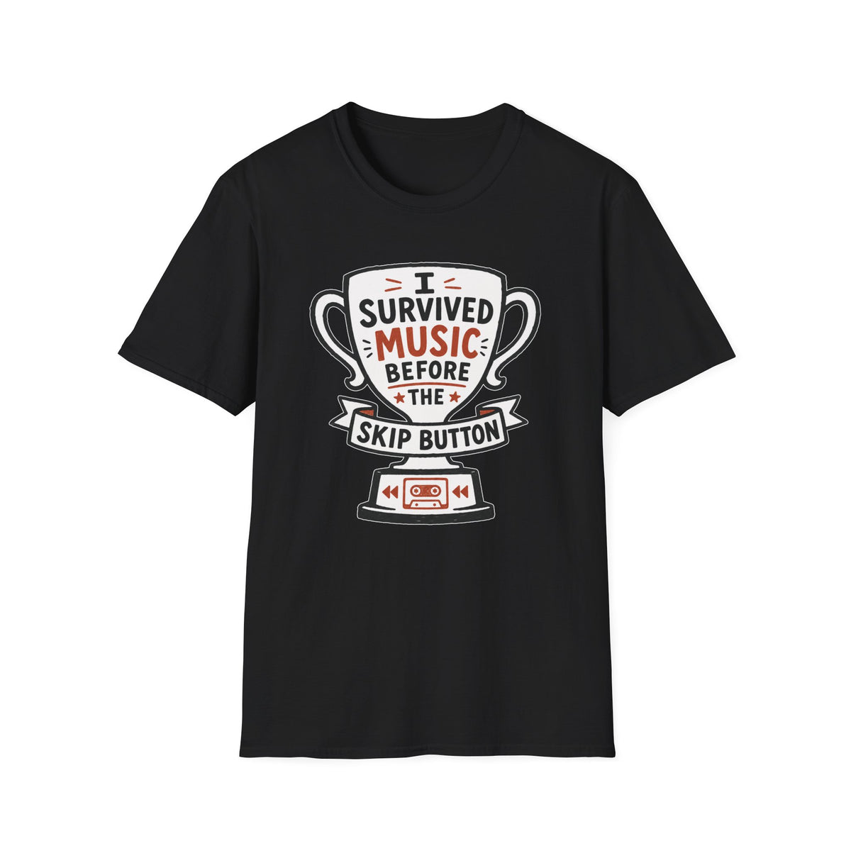 I Survived Music Before the Skip Button T-Shirt