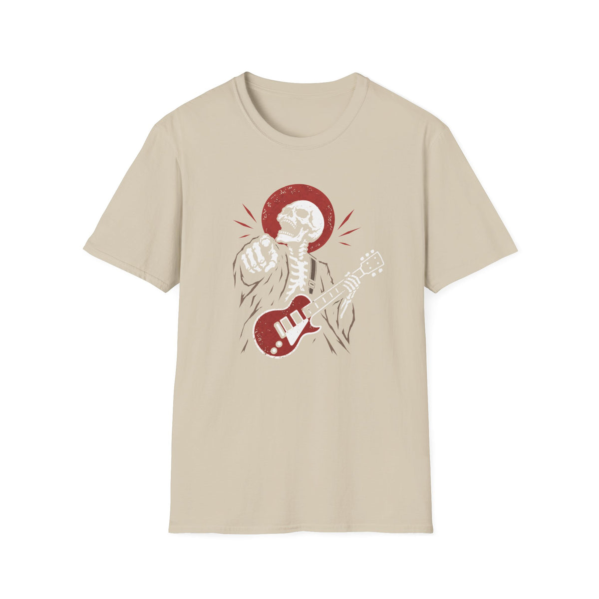 Skeleton Guitarist T‑Shirt