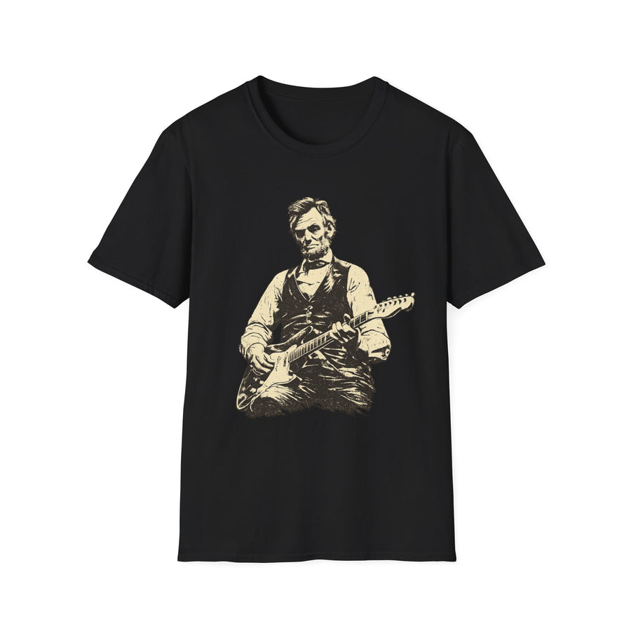 Abraham Lincoln Guitarist T-Shirt
