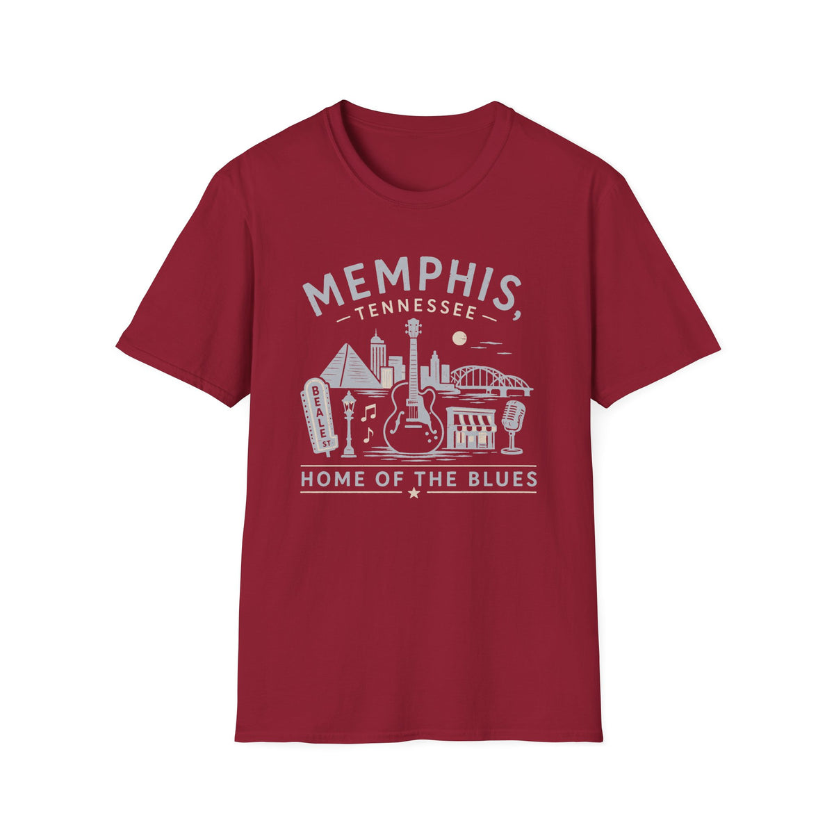 Memphis Home Of The Blues T-Shirt