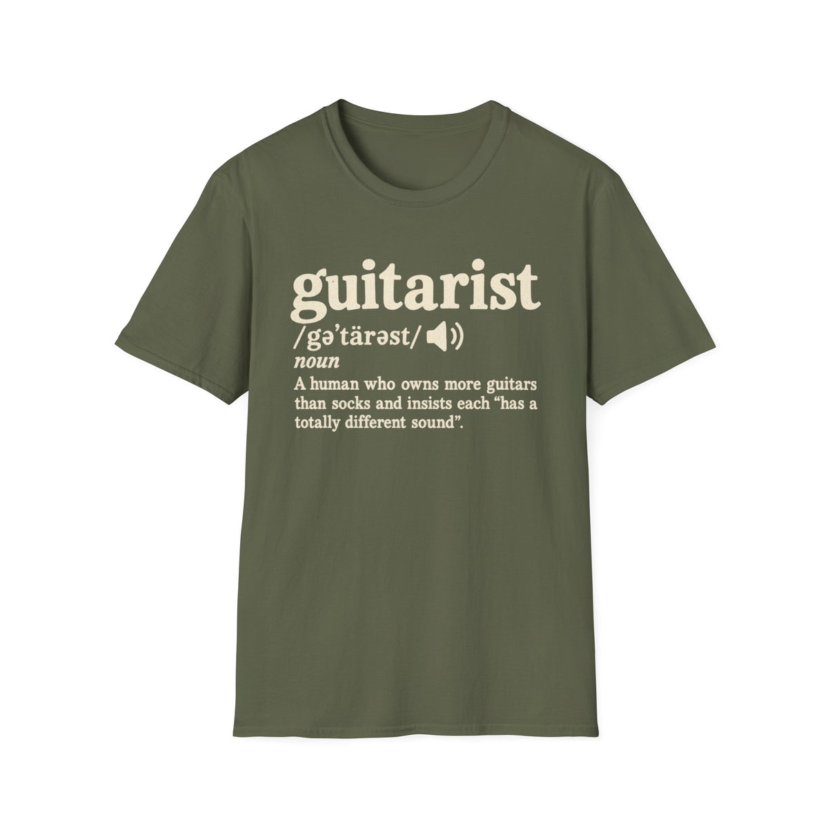 Guitarist Definition T-Shirt