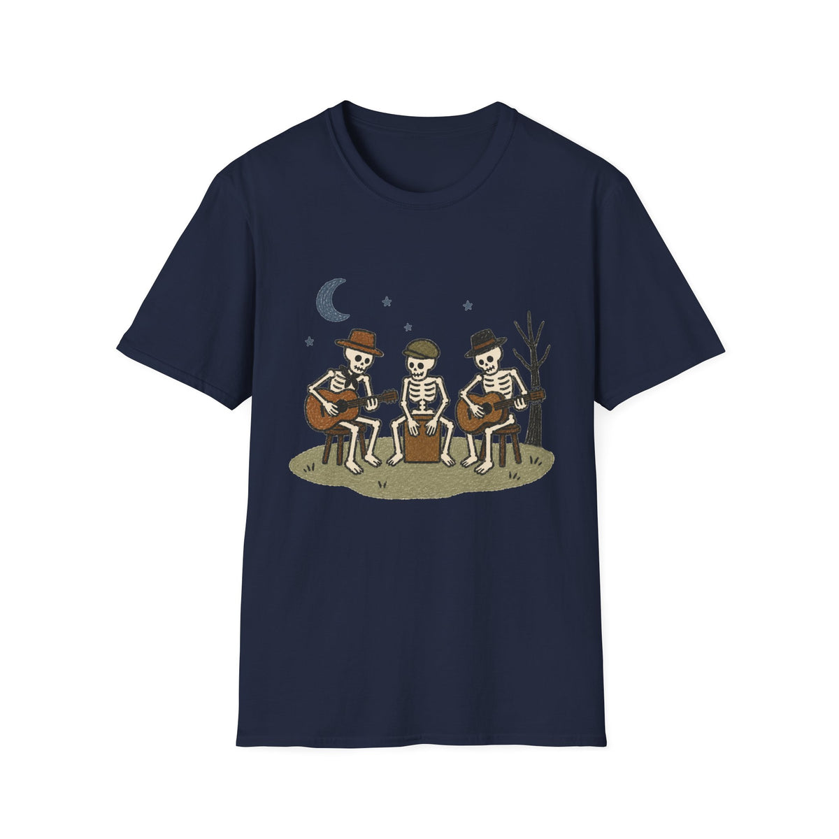 Skeleton Band T‑Shirt
