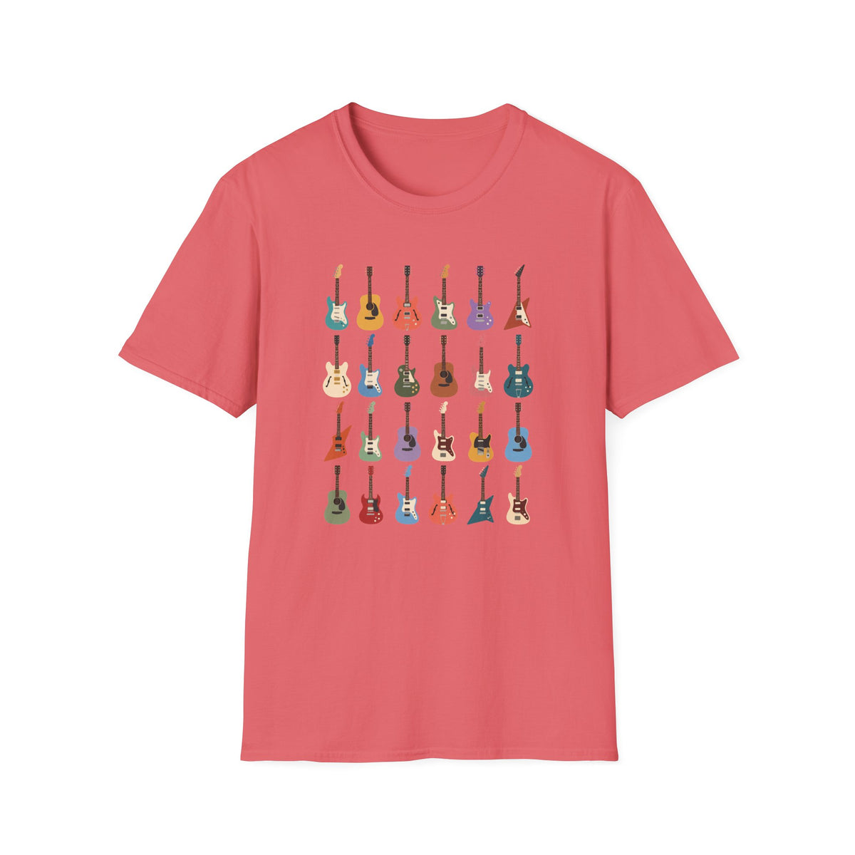 Guitars Grid T-Shirt