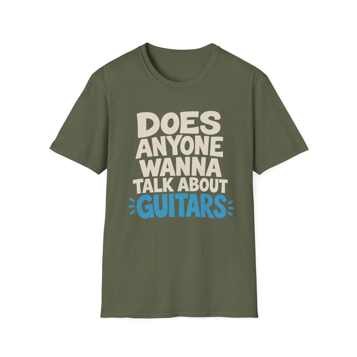 Wanna Talk About Guitars T‑Shirt