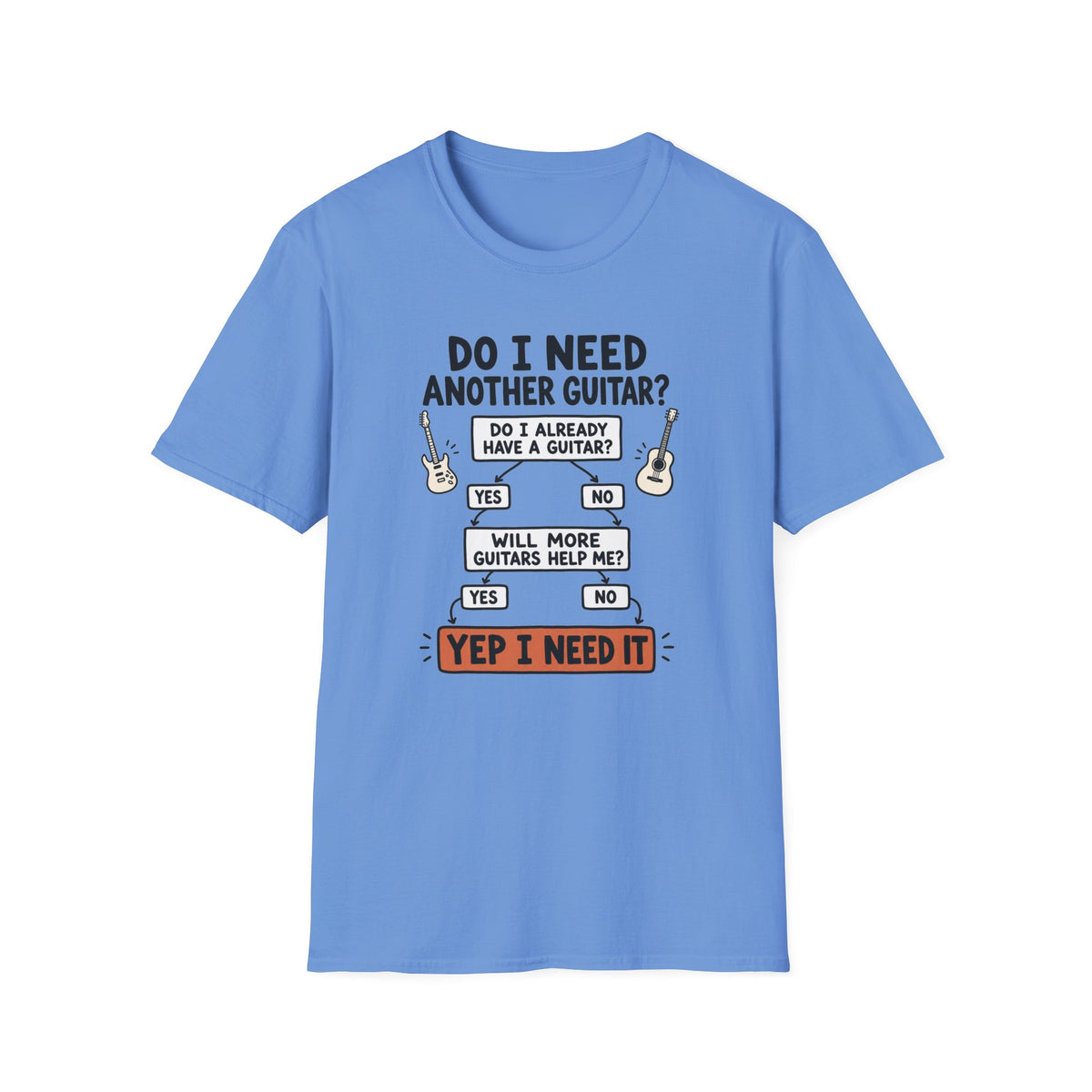 Guitar Flowchart T‑Shirt