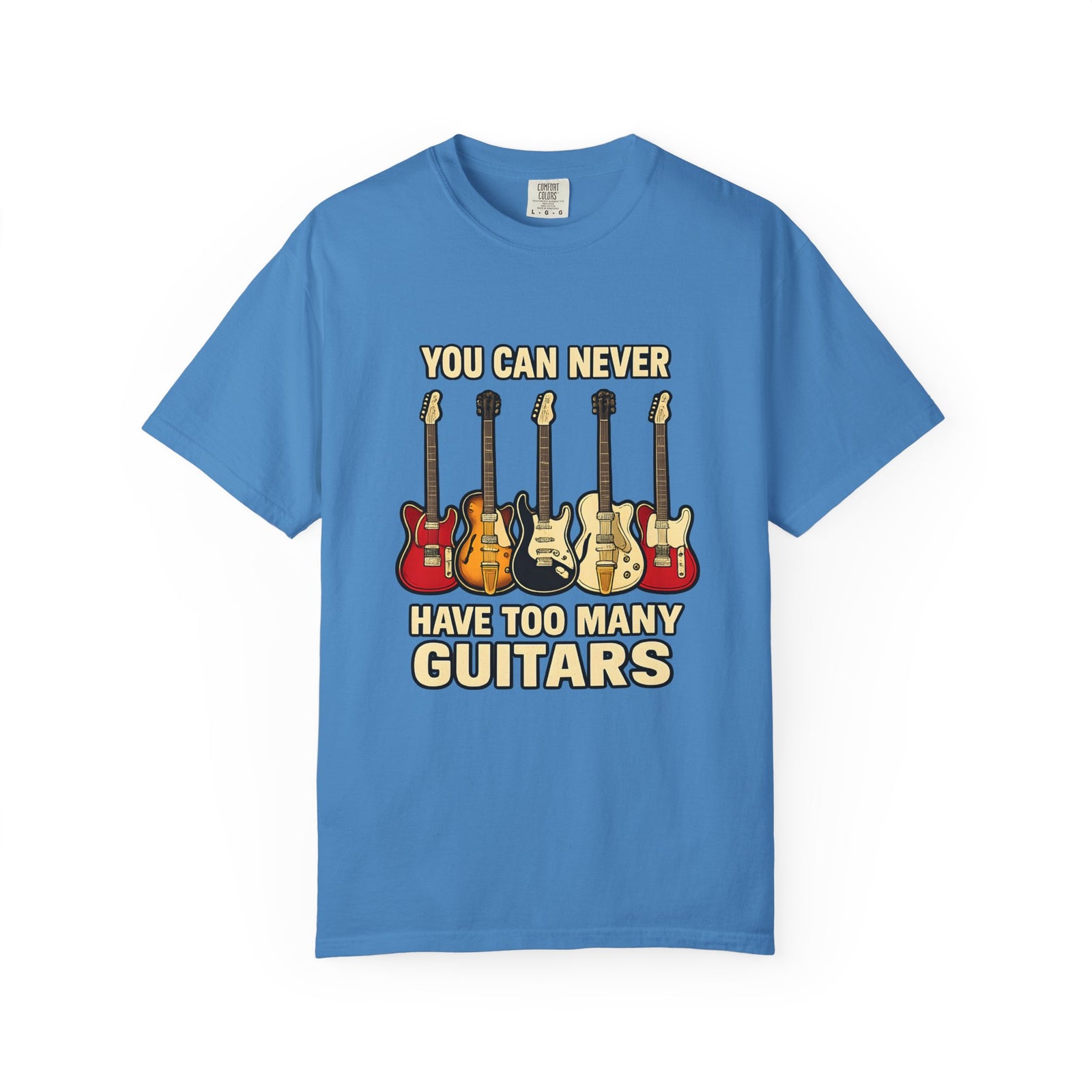 Too Many Guitars T‑Shirt