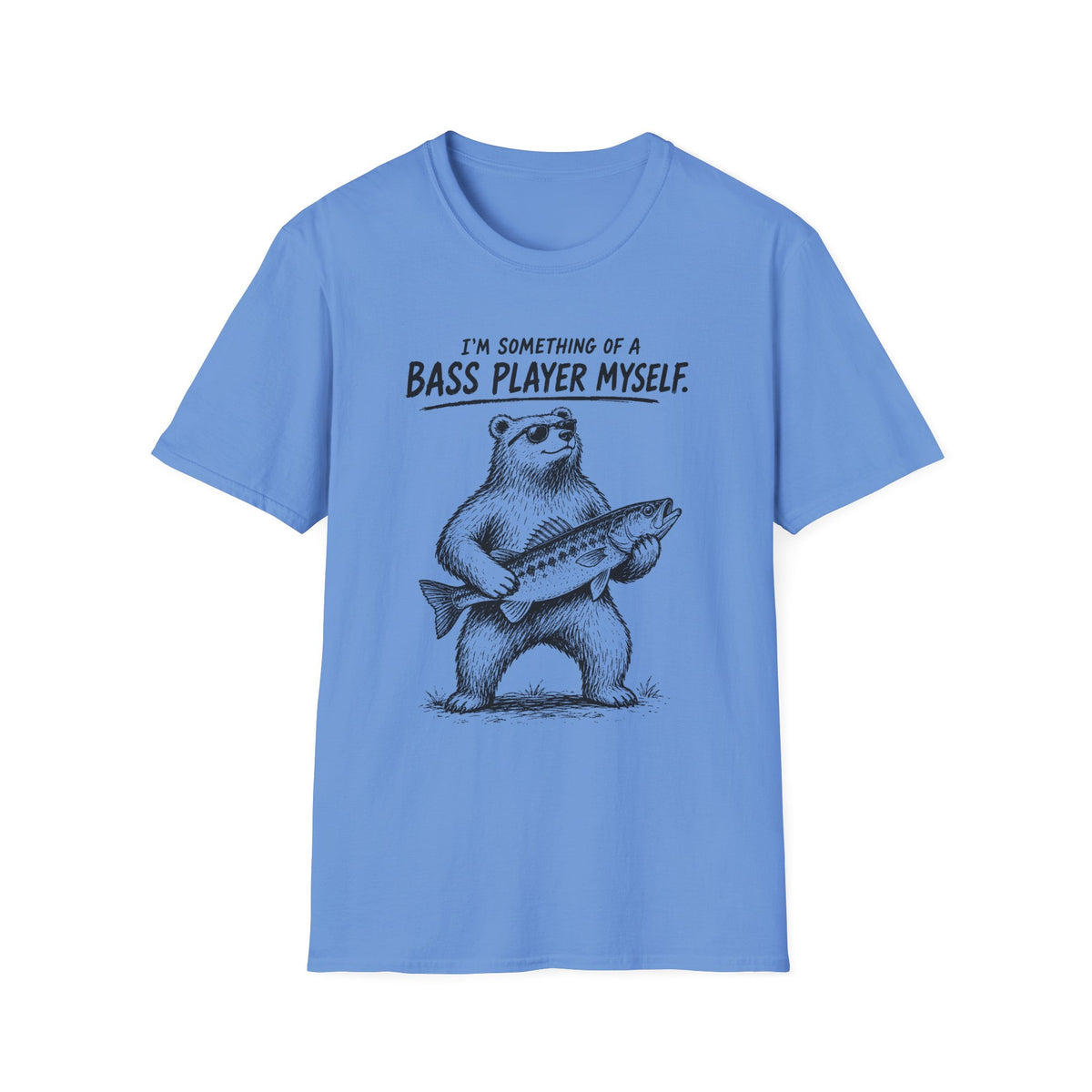Bass Player Bear T-Shirt