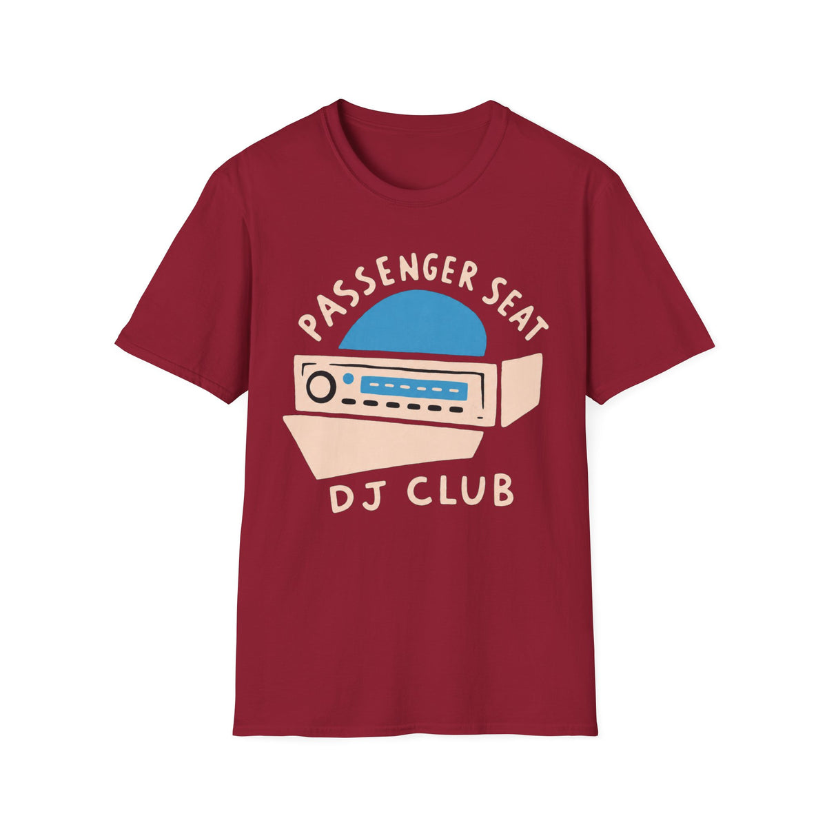 Passenger Seat DJ Club T‑Shirt