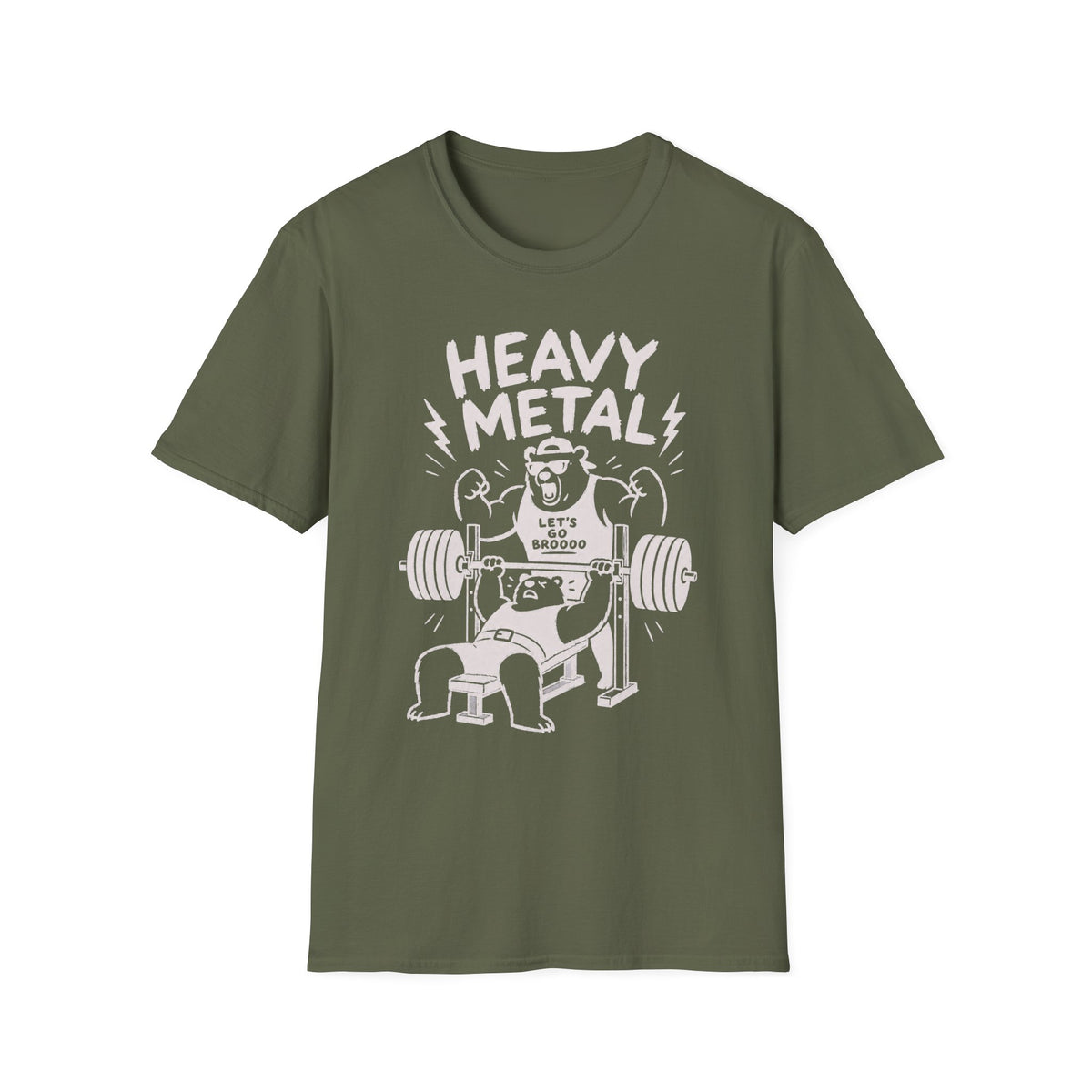 Heavy Metal Bench Press T‑Shirt