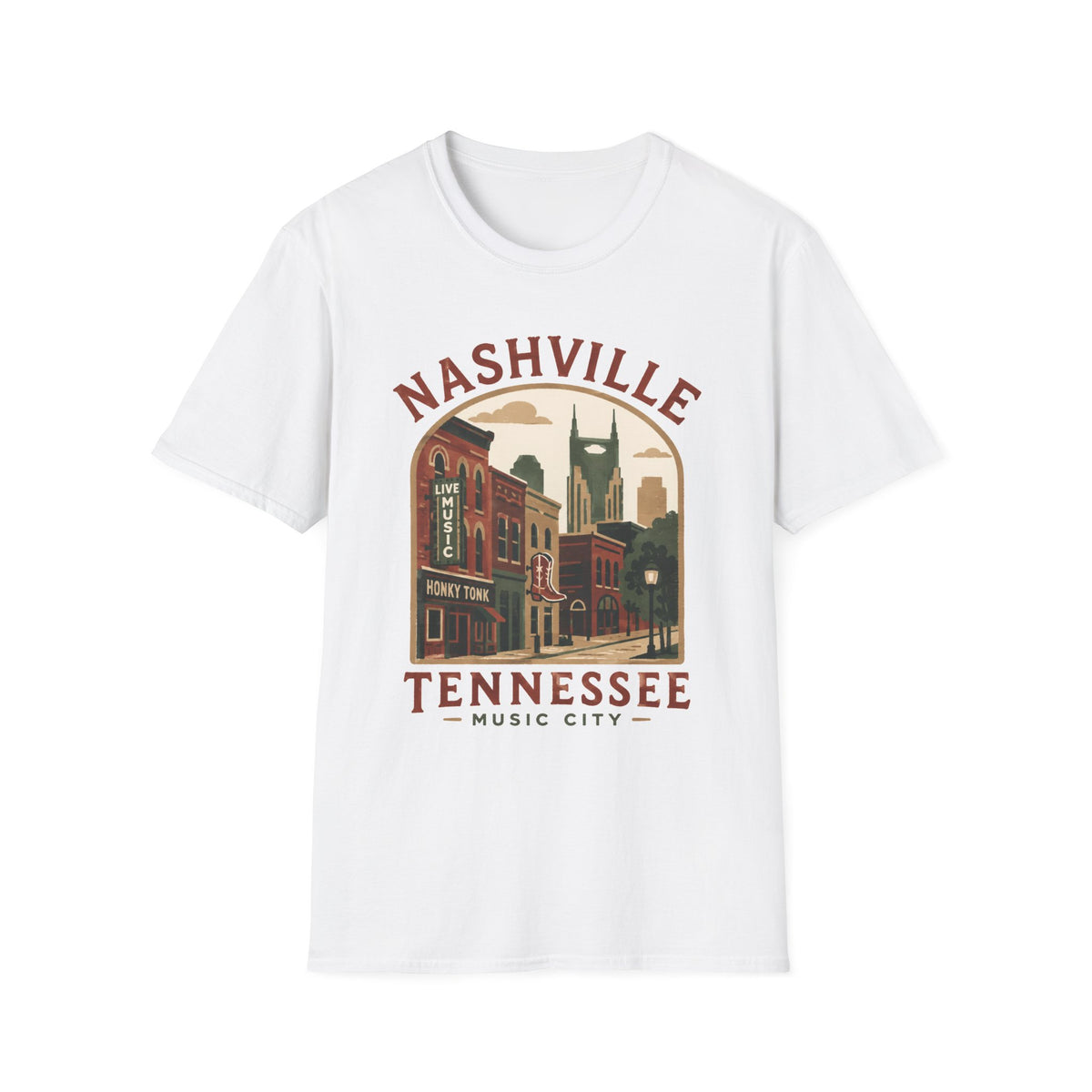 Nashville Tennessee Music City T-Shirt
