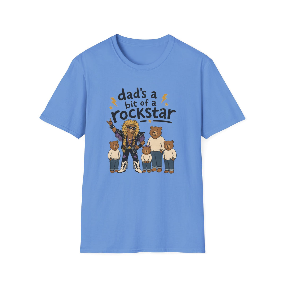 Dad’s a Bit of a Rockstar T‑Shirt