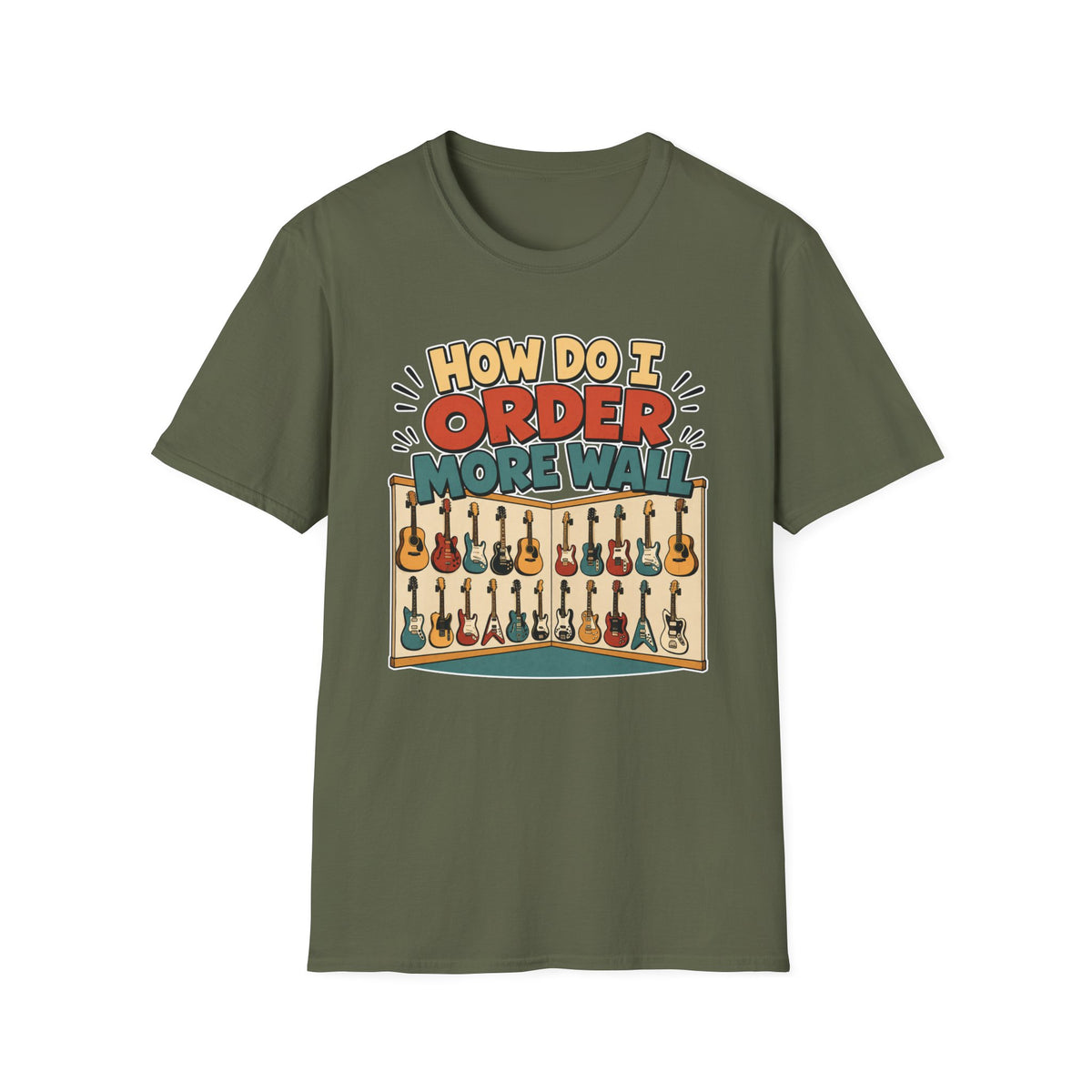 How Do I Order More Wall Cartoon Style T-Shirt