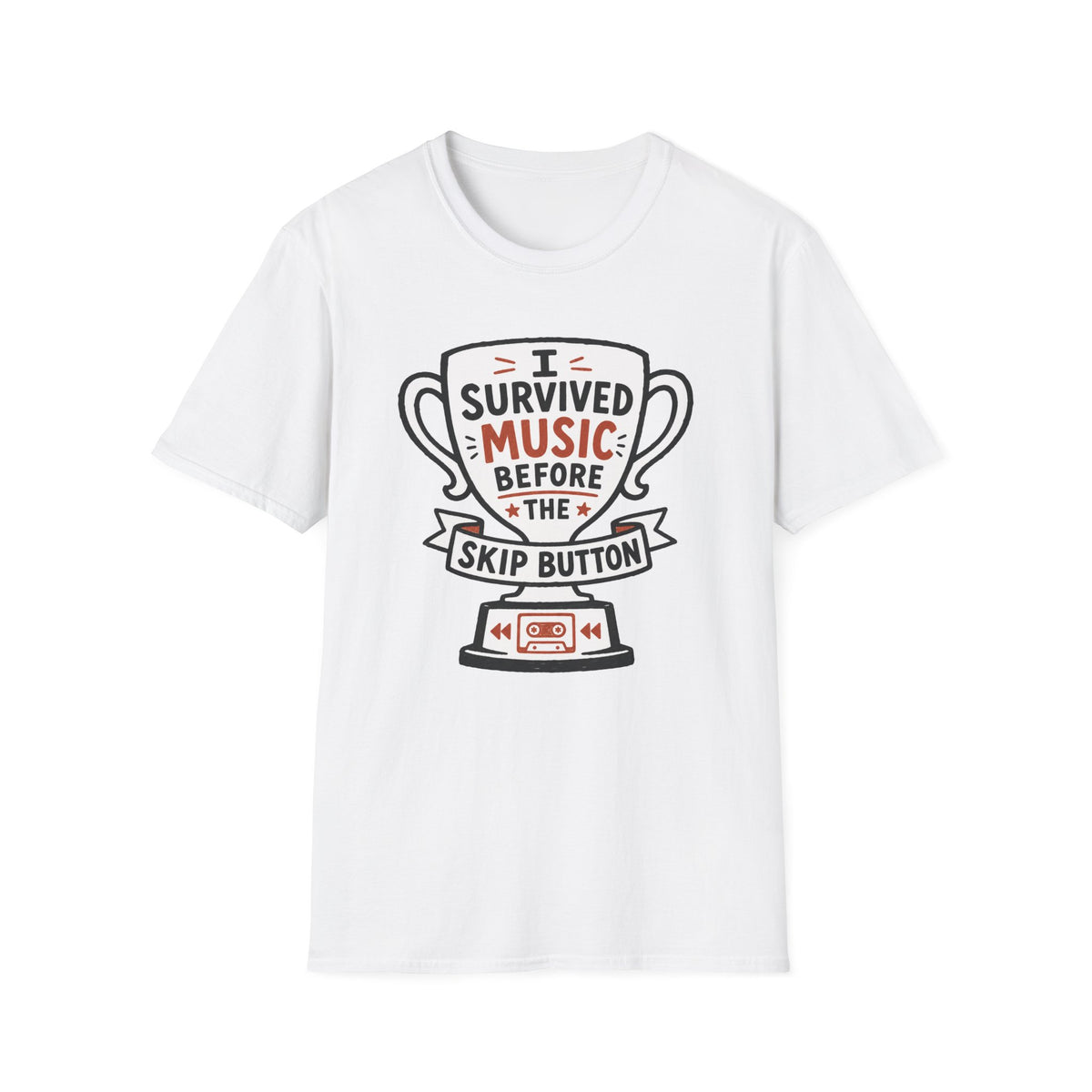 I Survived Music Before the Skip Button T-Shirt