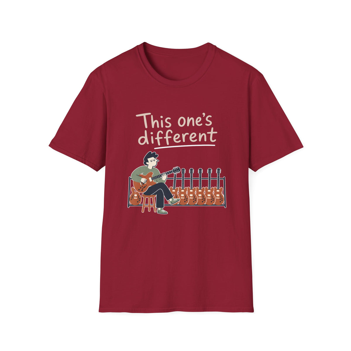 This One's Different Guitarist T-Shirt