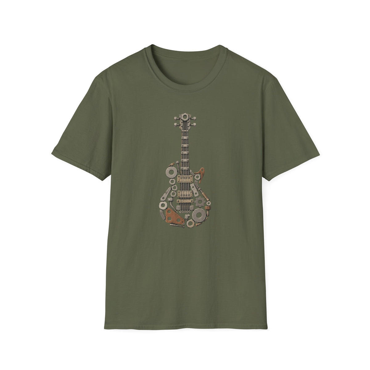 Industrial Guitar T‑Shirt