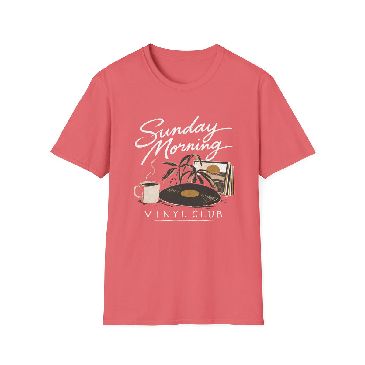 Sunday Morning Vinyl T-Shirt