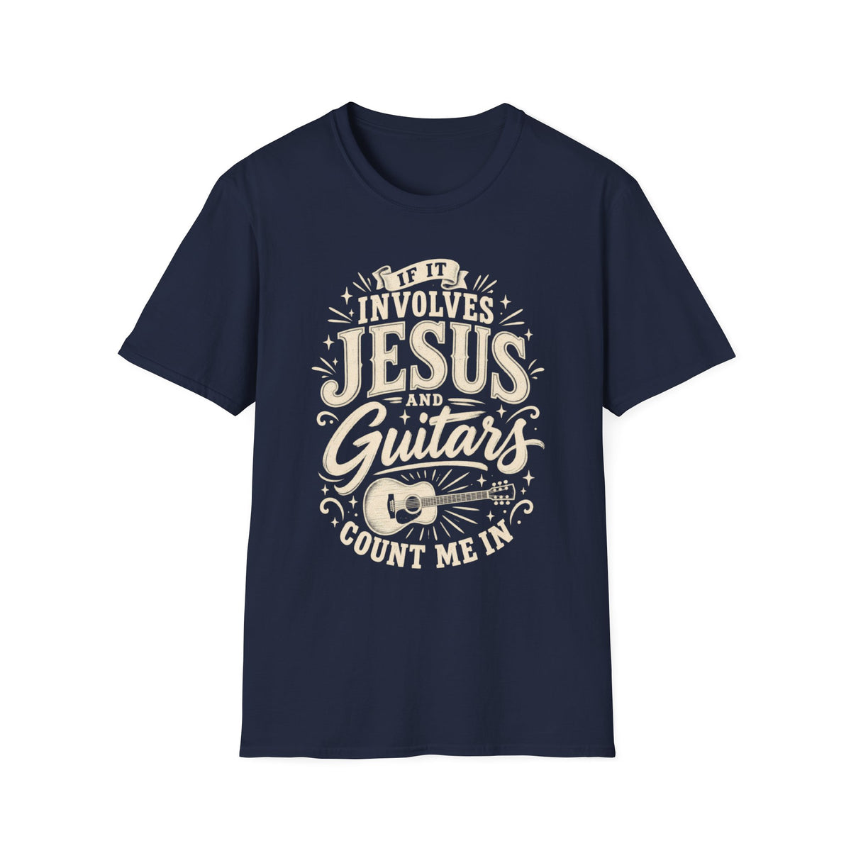 Jesus And Guitars T-Shirt