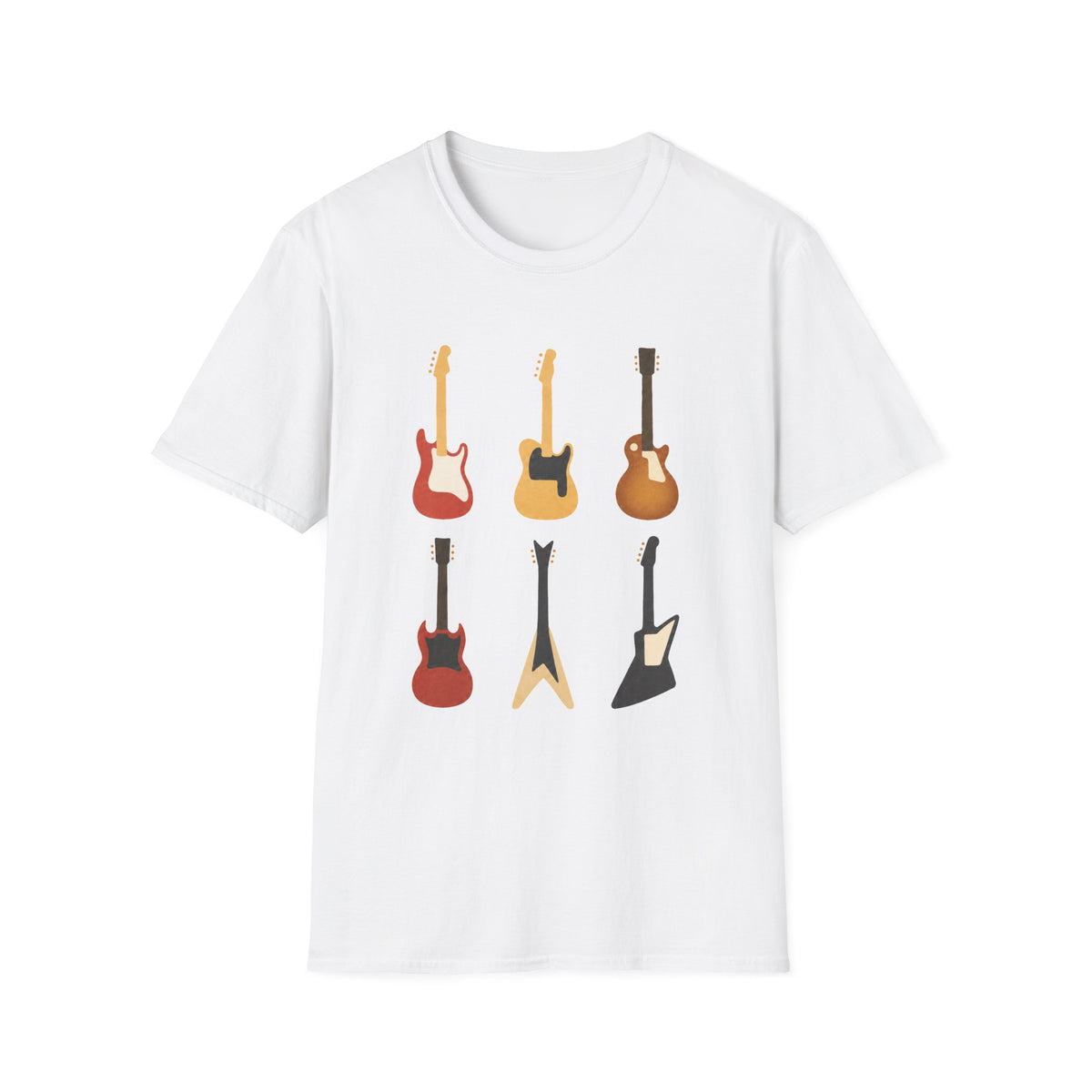 Guitar Models T-Shirt