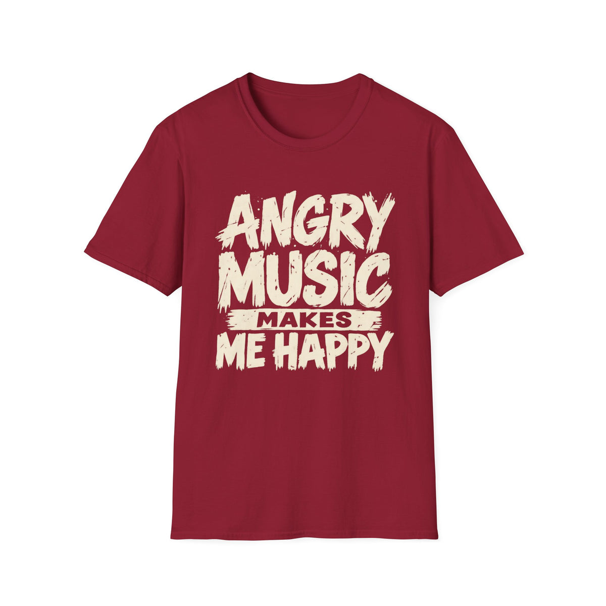 Angry Music Makes Me Happy T-Shirt