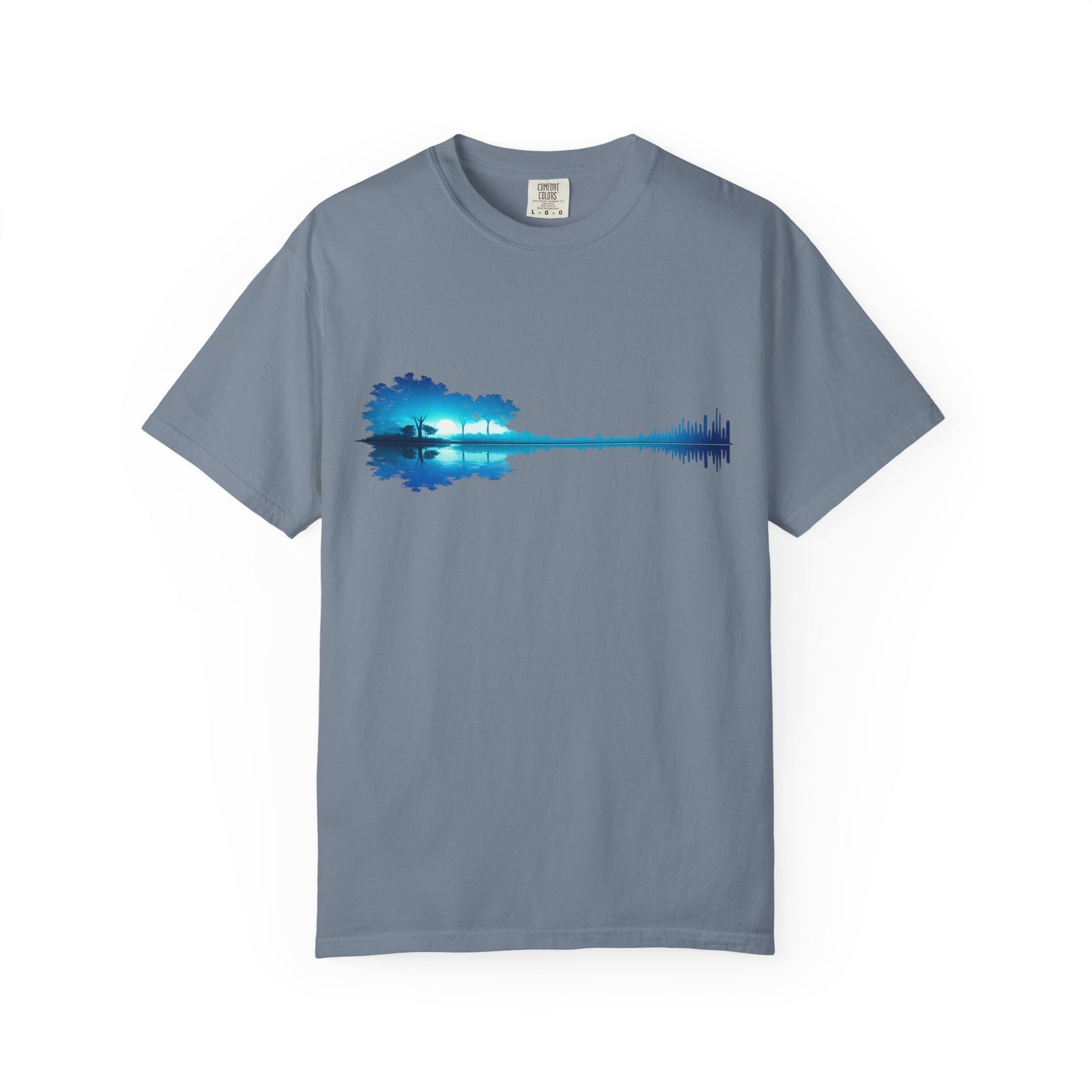Guitar Soundwave Nature T-Shirt