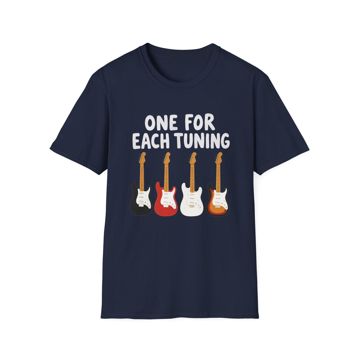 One For Each Tuning Guitar T‑Shirt