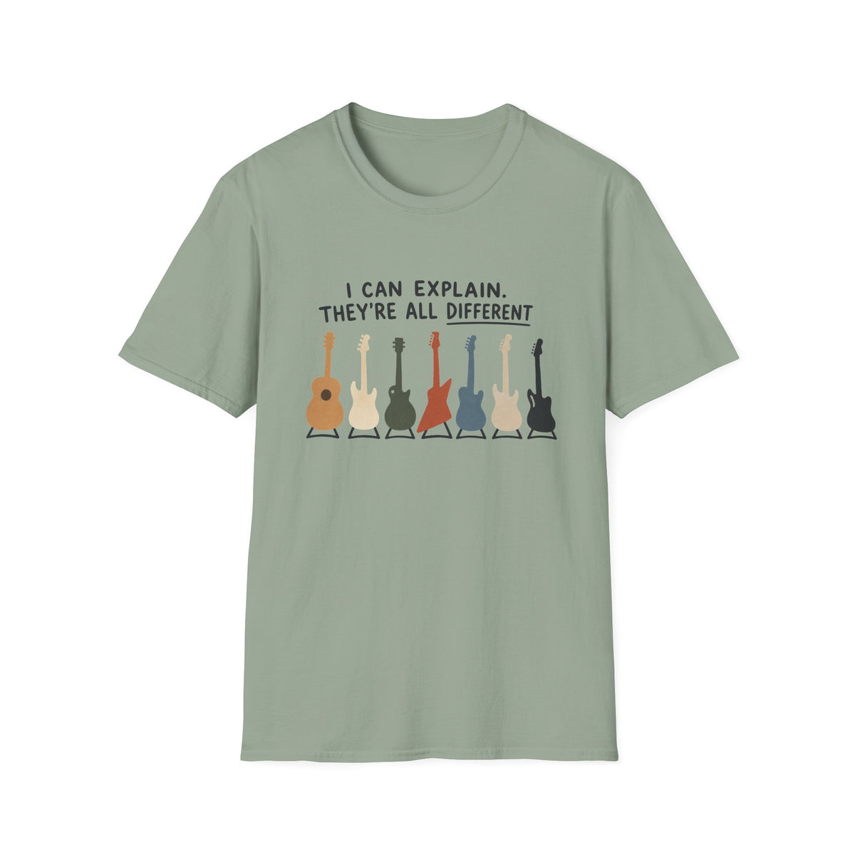 They're All Different T‑Shirt