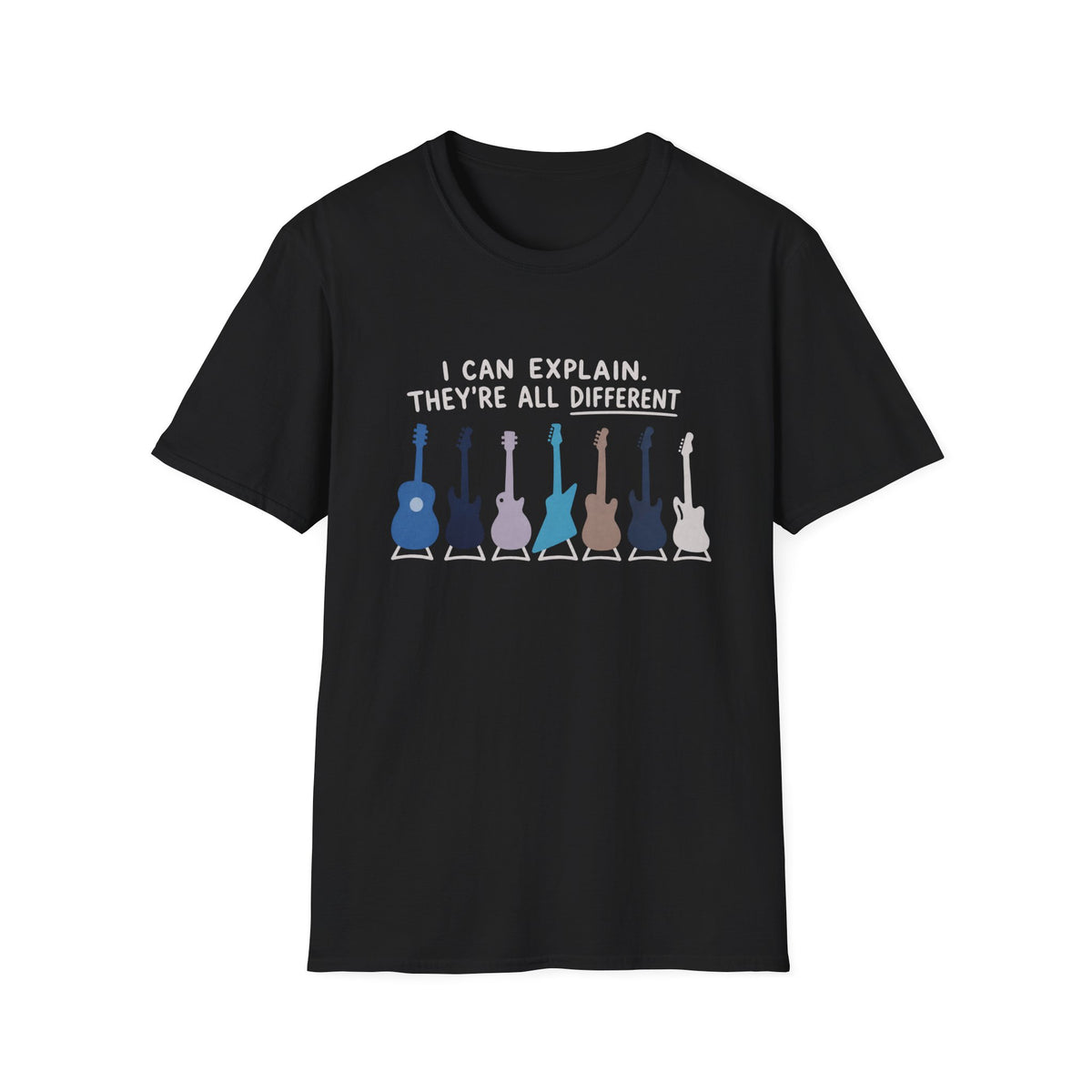 They're All Different T‑Shirt
