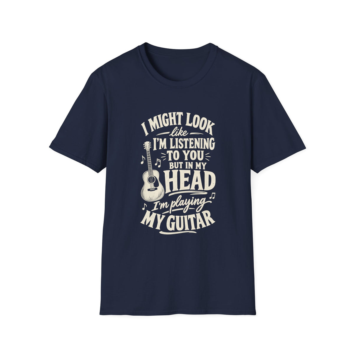 In My Head I'm Playing Guitar T‑Shirt