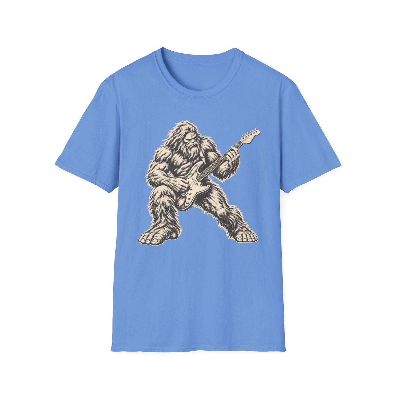 Guitar-Playing Sasquatch T-Shirt