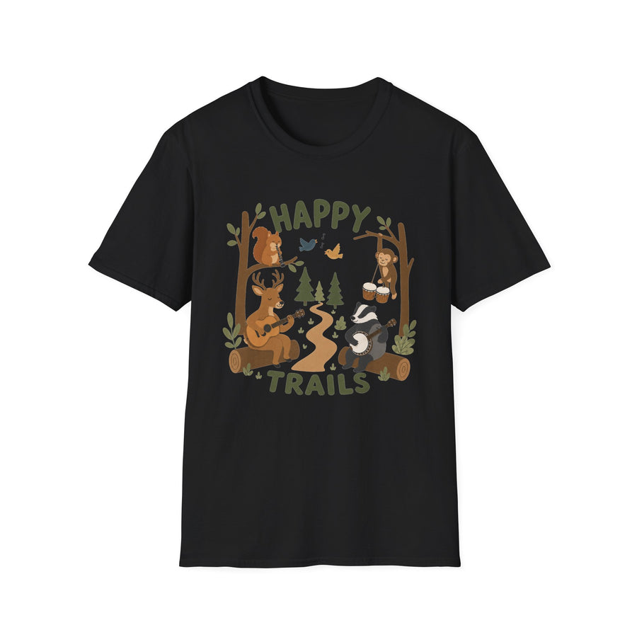 Happy Trails Music Animals T-Shirt