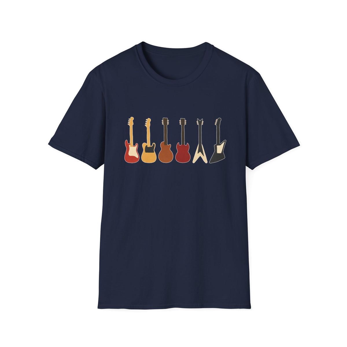 Guitar Models Lineup T-Shirt